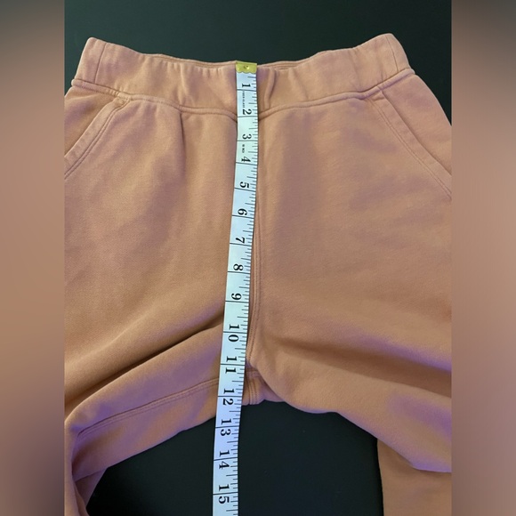 Lululemon Relaxed High Rise Cotton Joggers Pink Savannah Size 4 - Picture 9 of 14